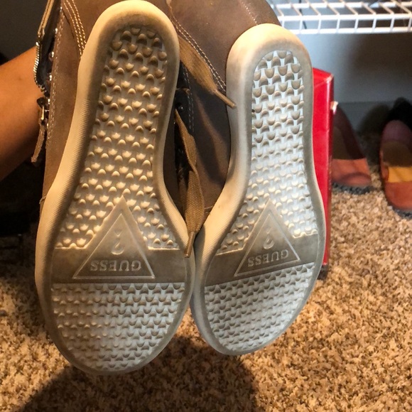 Guess suede high top boots - Picture 2 of 4